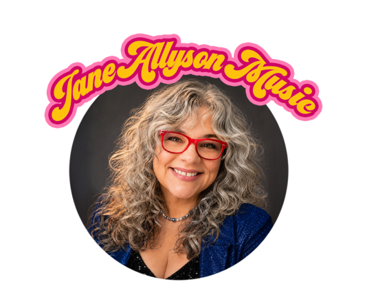 female singer microphone portrait